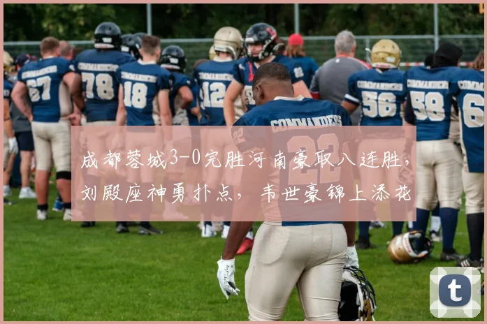 成都蓉城3-0完胜河南豪取八连胜,刘殿座神勇扑点,韦世豪锦上添花